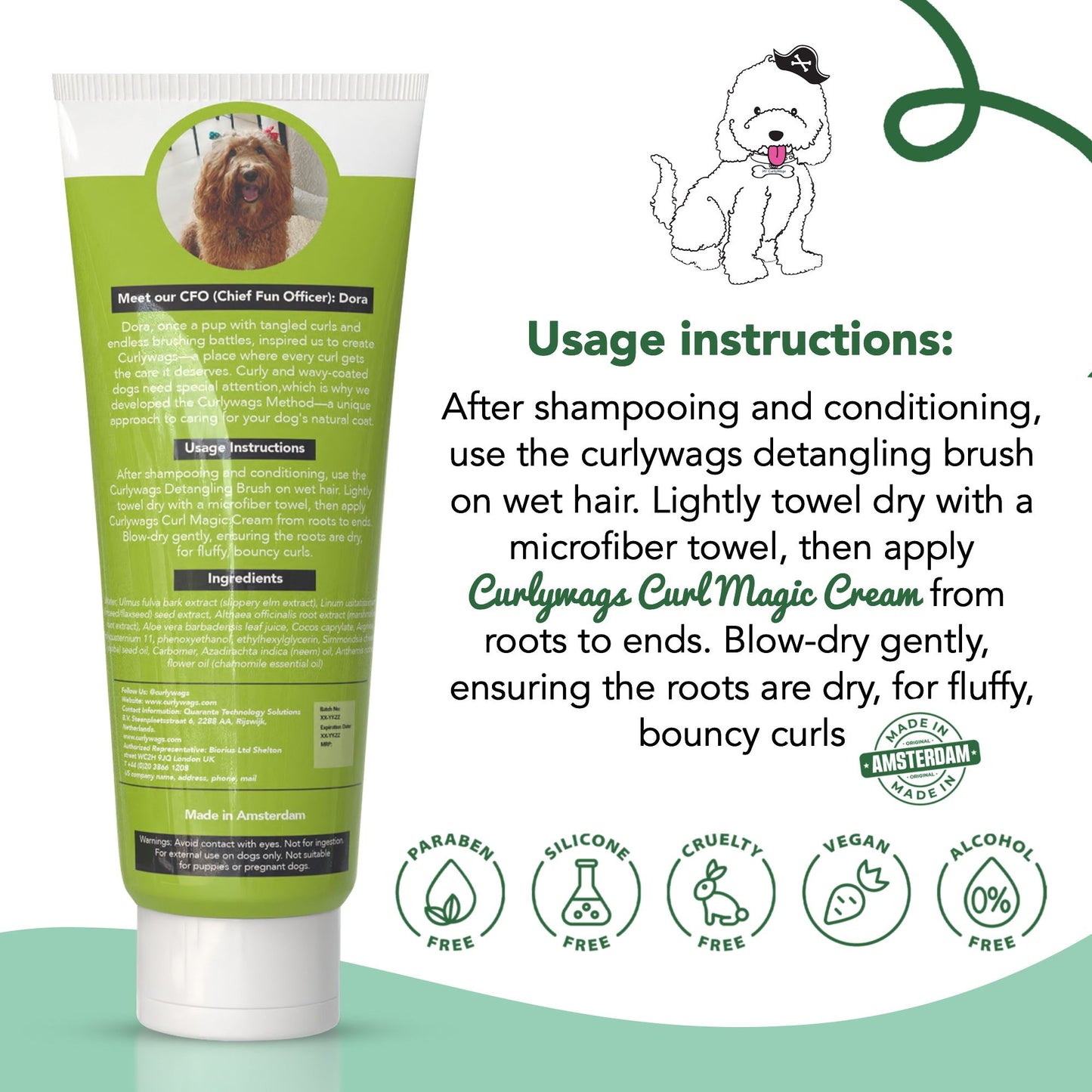 Curl Magic Cream for Goldendoodles – Best | CurlyWags