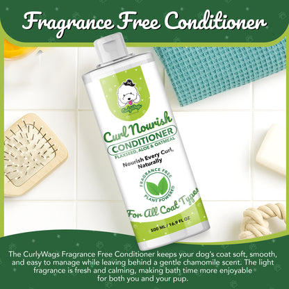 Fragrance Free Curl Nourish Conditioner