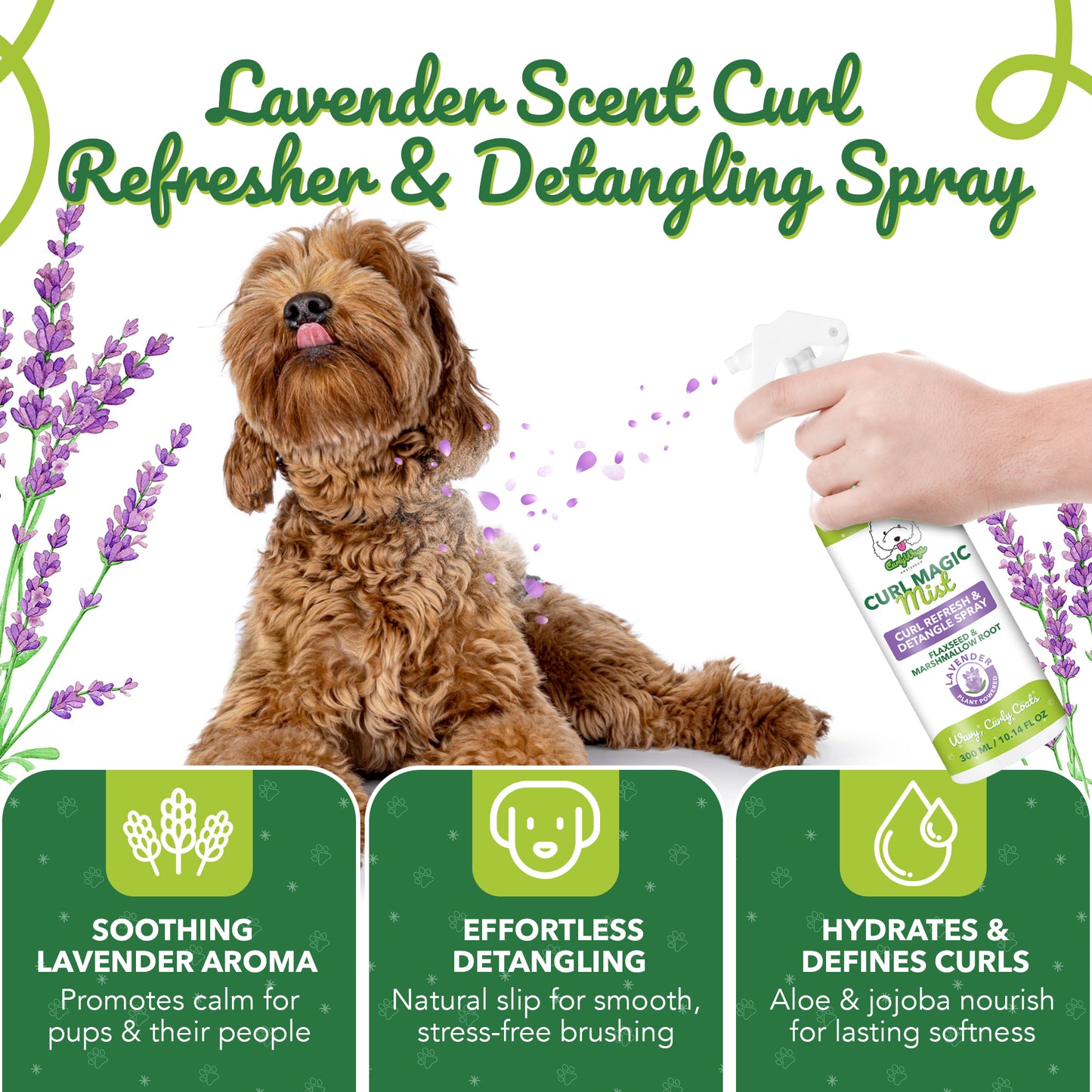 Lavender Curl Magic Mist