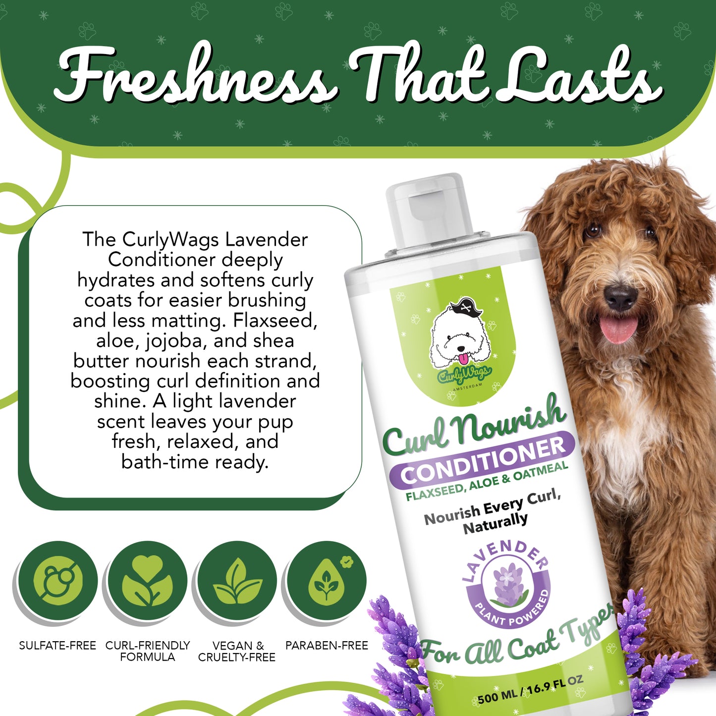 Lavender Curl Nourish Conditioner