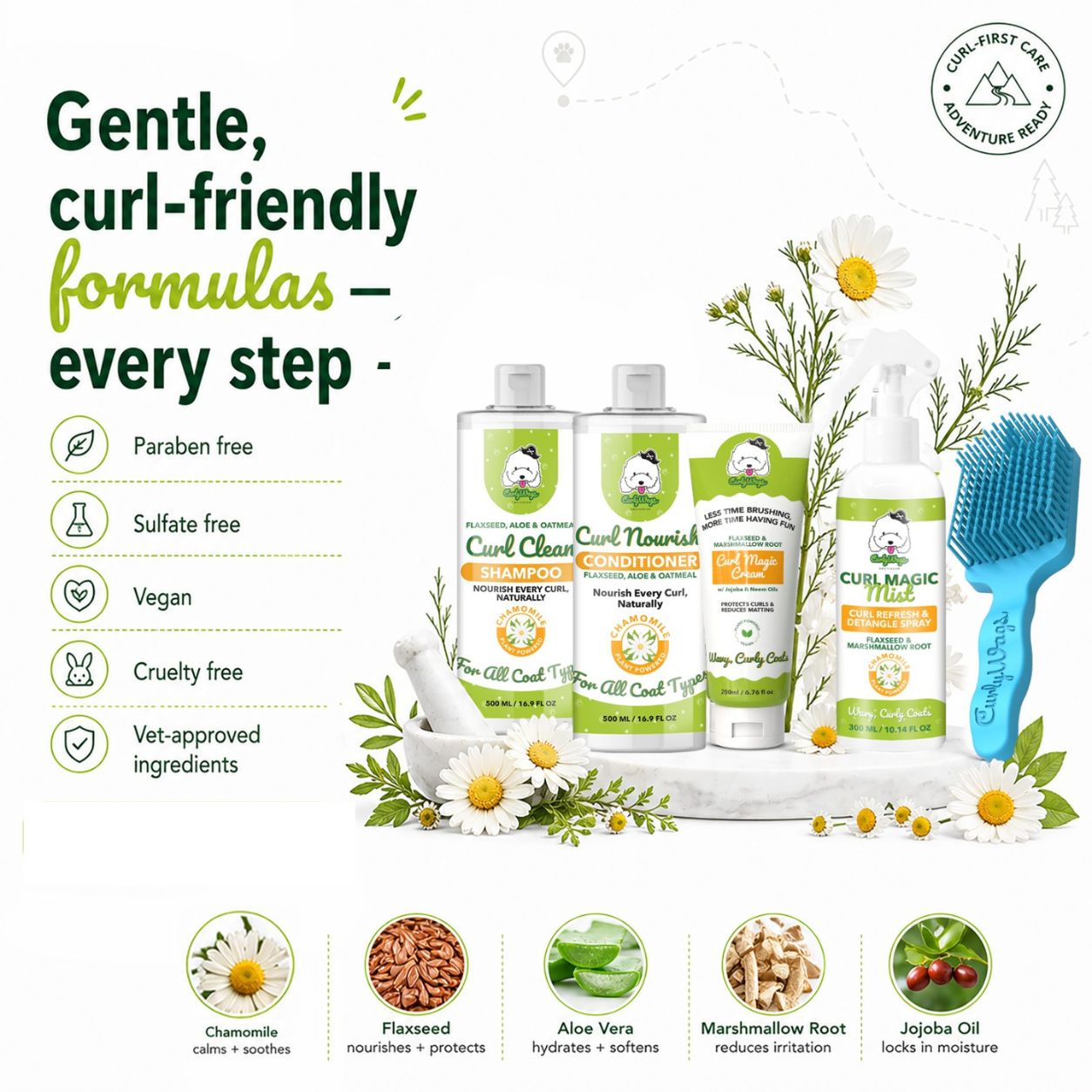 Complete Ultimate Curl Care System (including Brush)