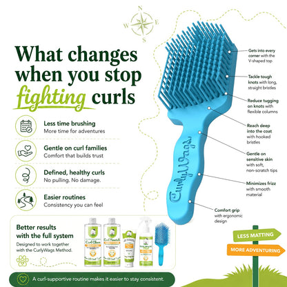 Curly Coat Detangling Brush (and Bundles)