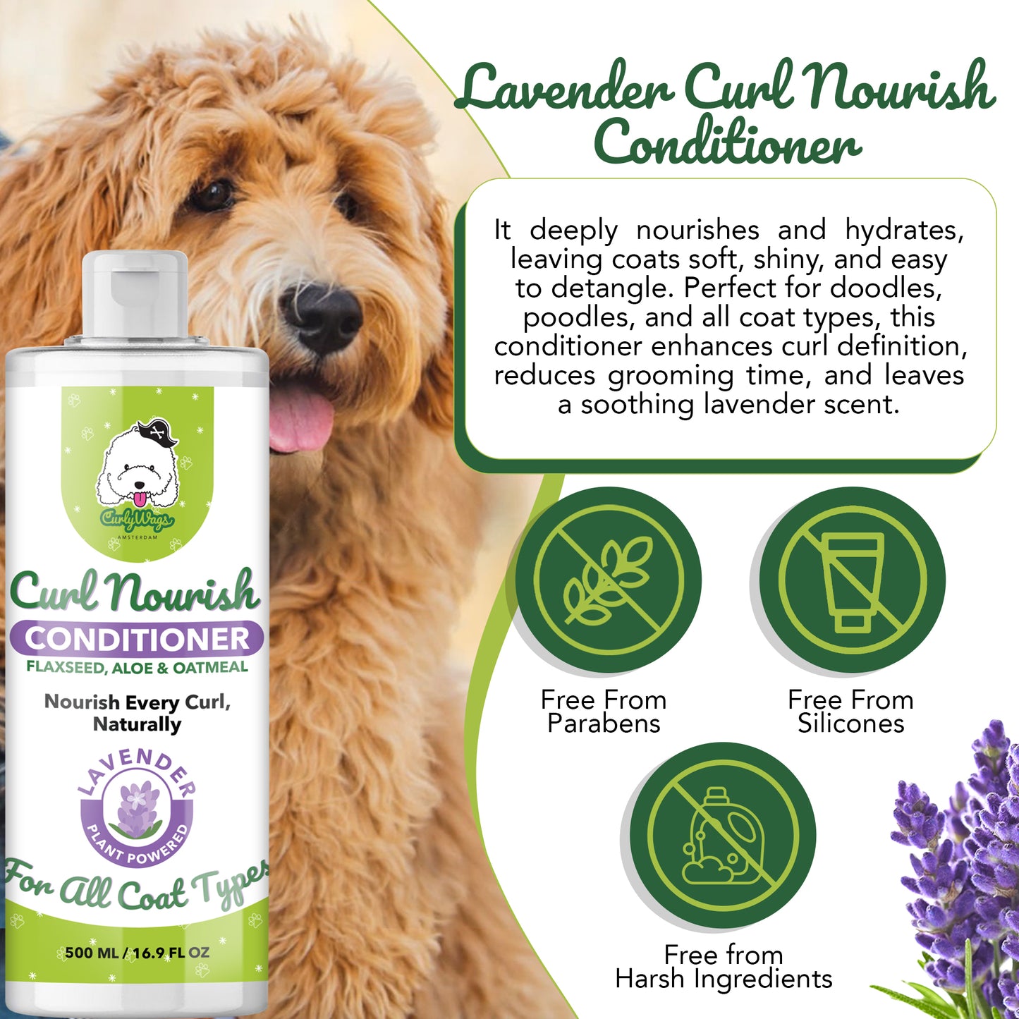 Lavender Curl Nourish Conditioner
