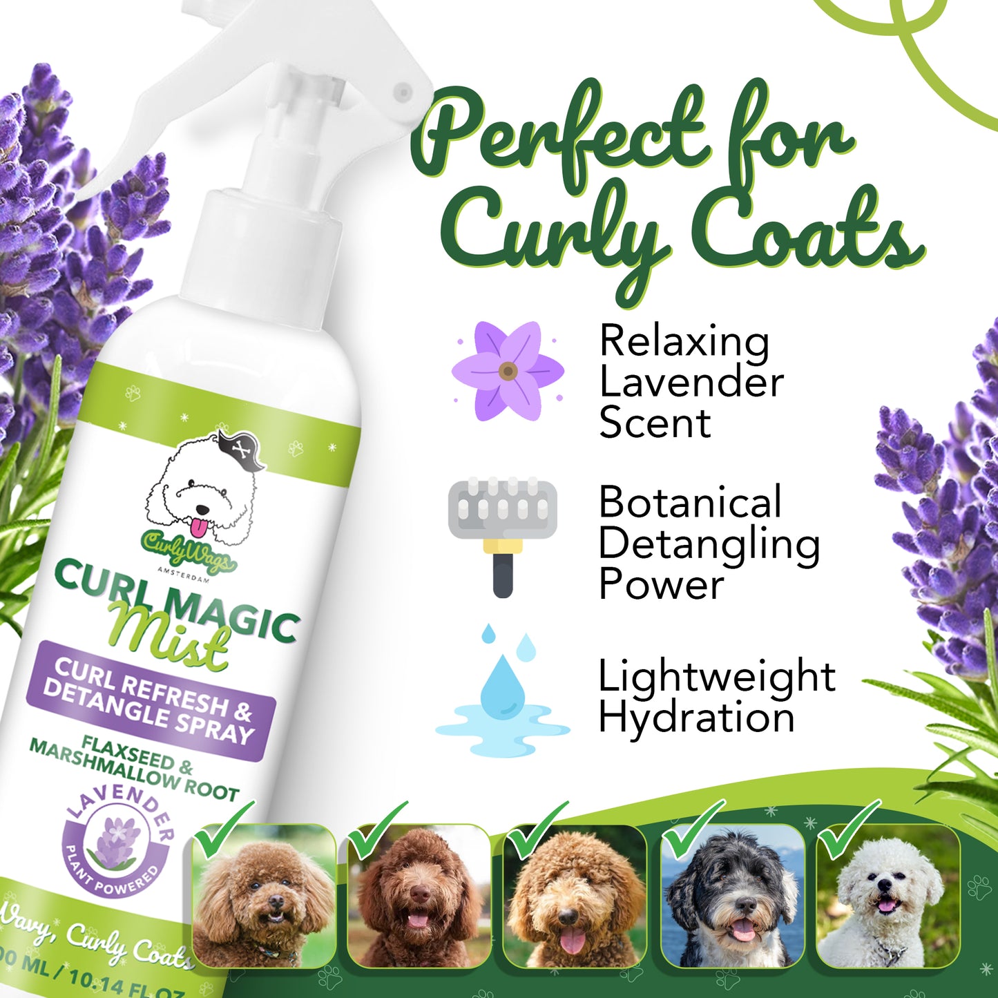 Lavender Curl Magic Mist