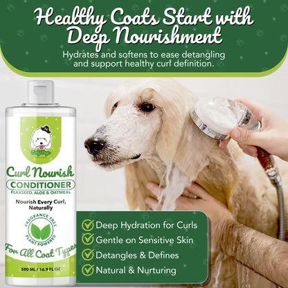 Fragrance Free Curl Nourish Conditioner