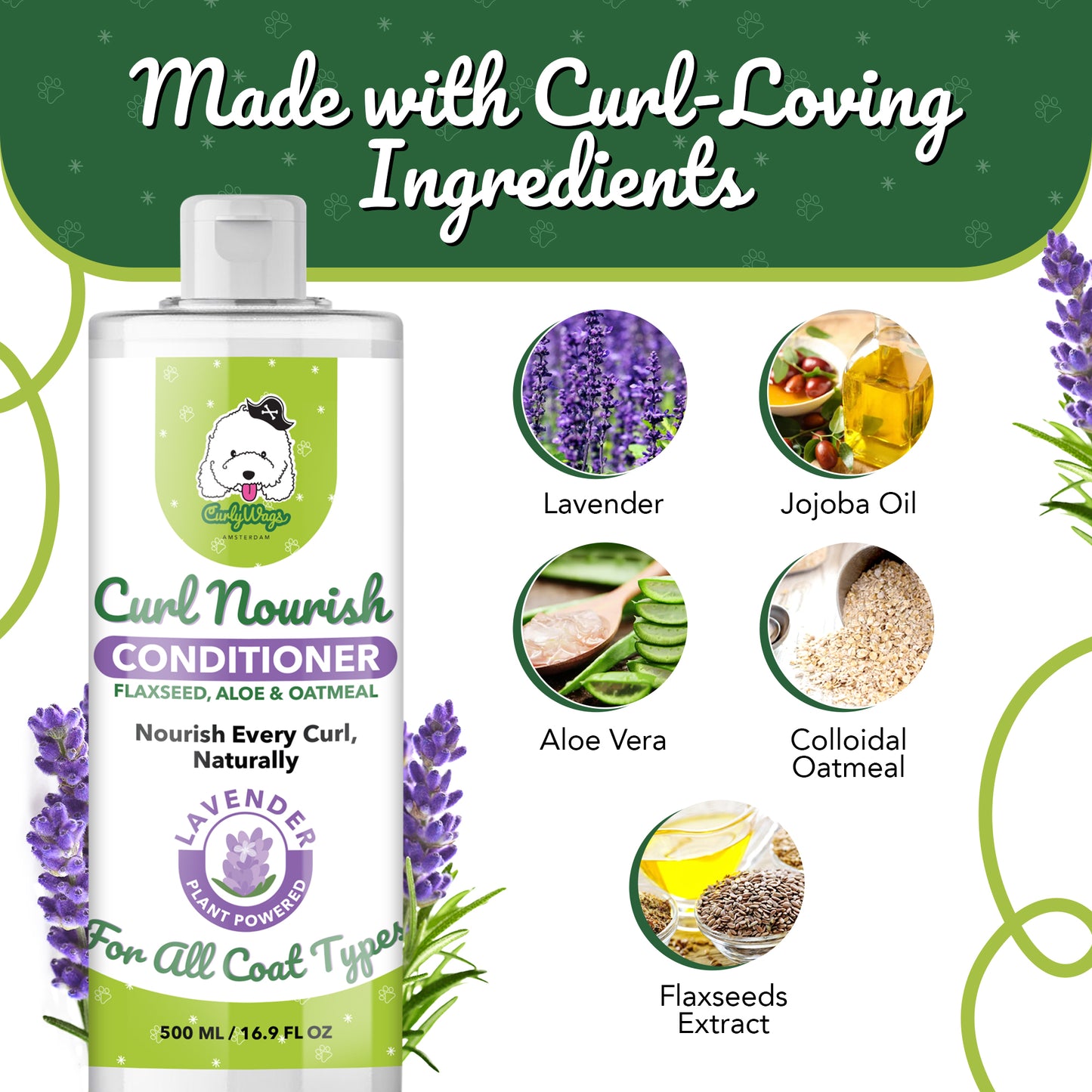 Lavender Curl Nourish Conditioner