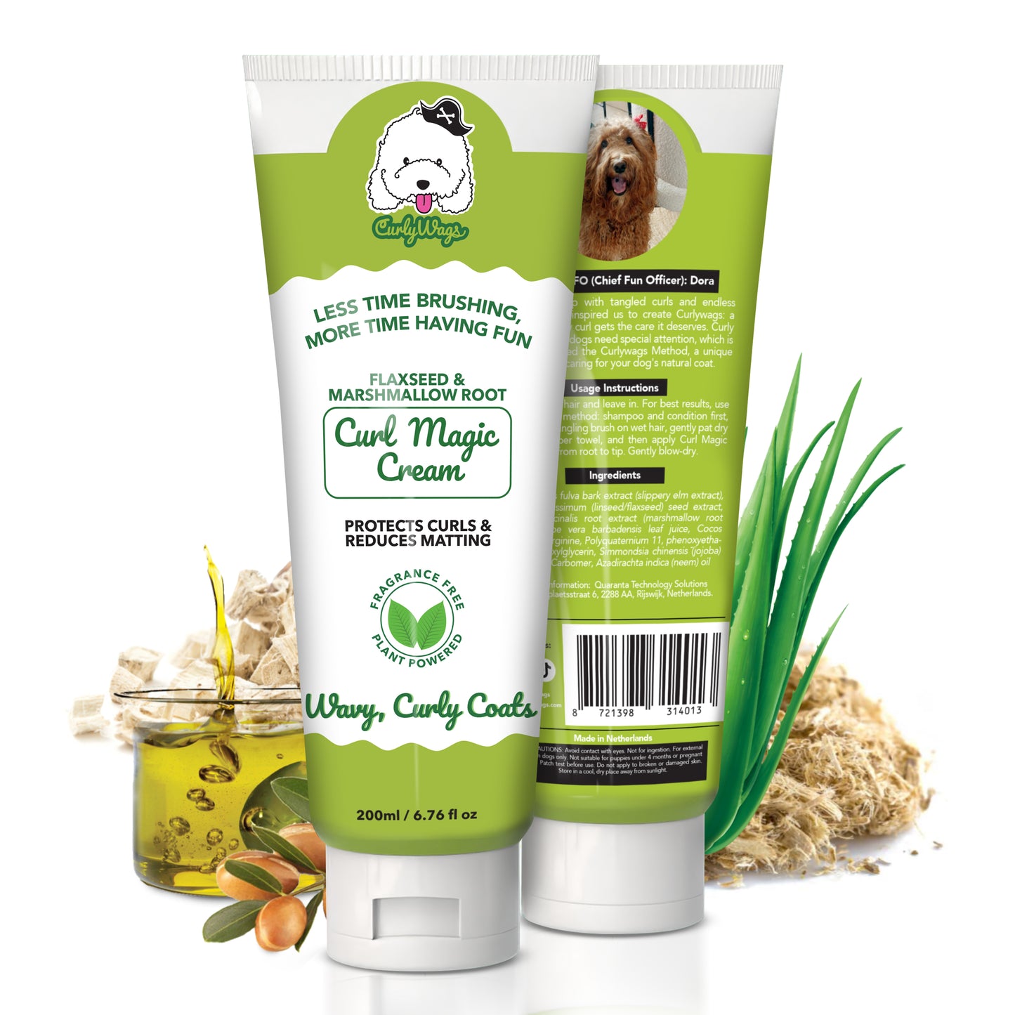 Fragrance Free Curl Magic Cream