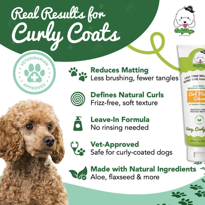 Curl Magic Cream for Goldendoodles – Best  | CurlyWags