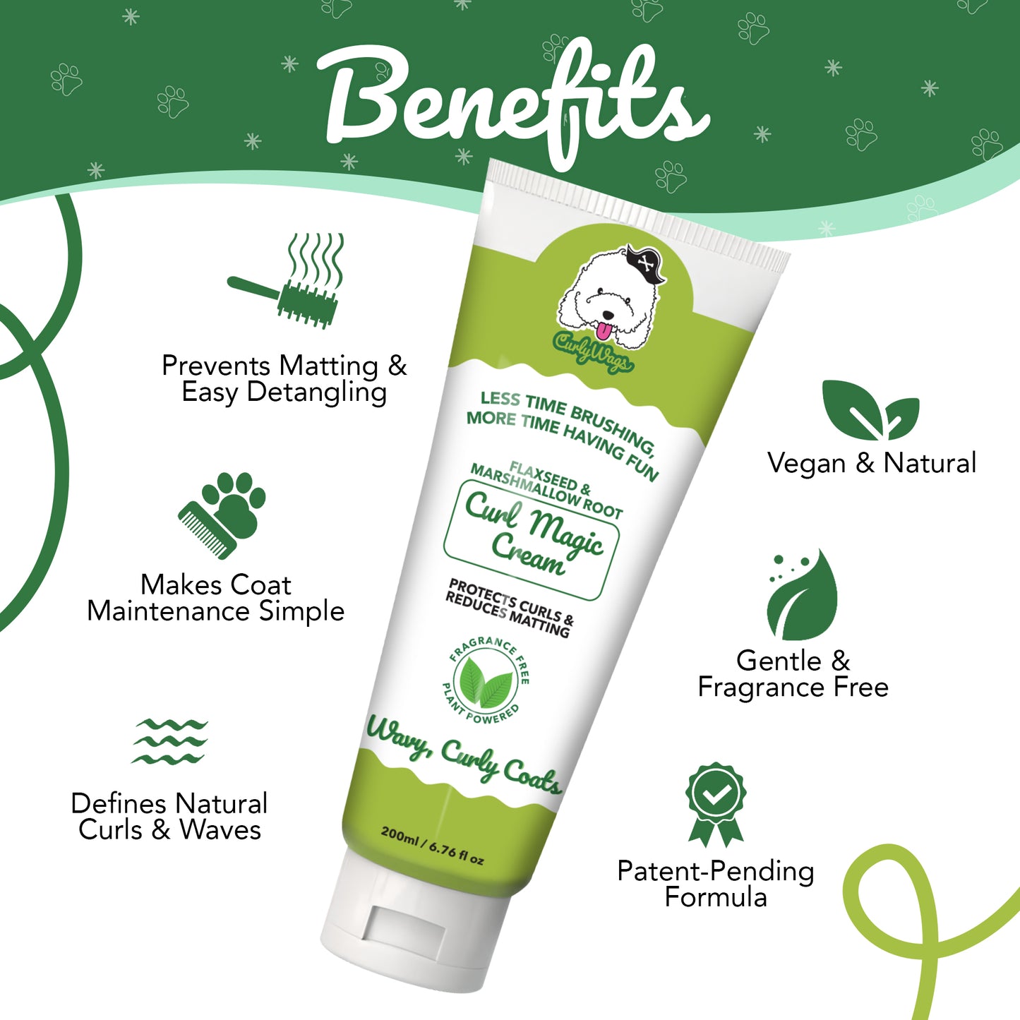 Fragrance Free Curl Magic Cream