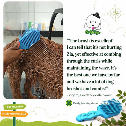 Curly Coat Detangling Brush (and Bundles)