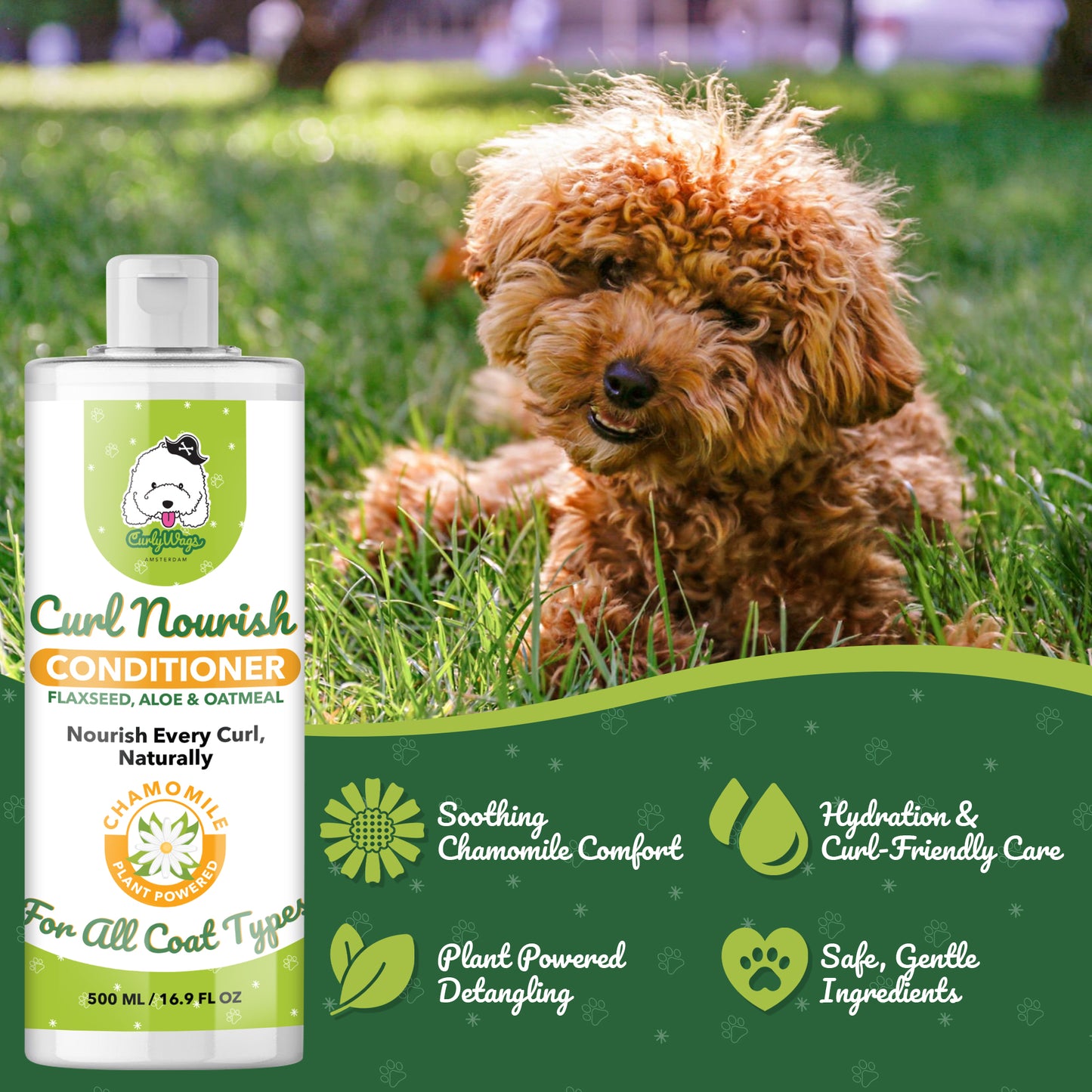 Chamomile Conditioner for Goldendoodles – Best  | CurlyWags