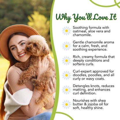 Chamomile Conditioner for Goldendoodles – Best  | CurlyWags