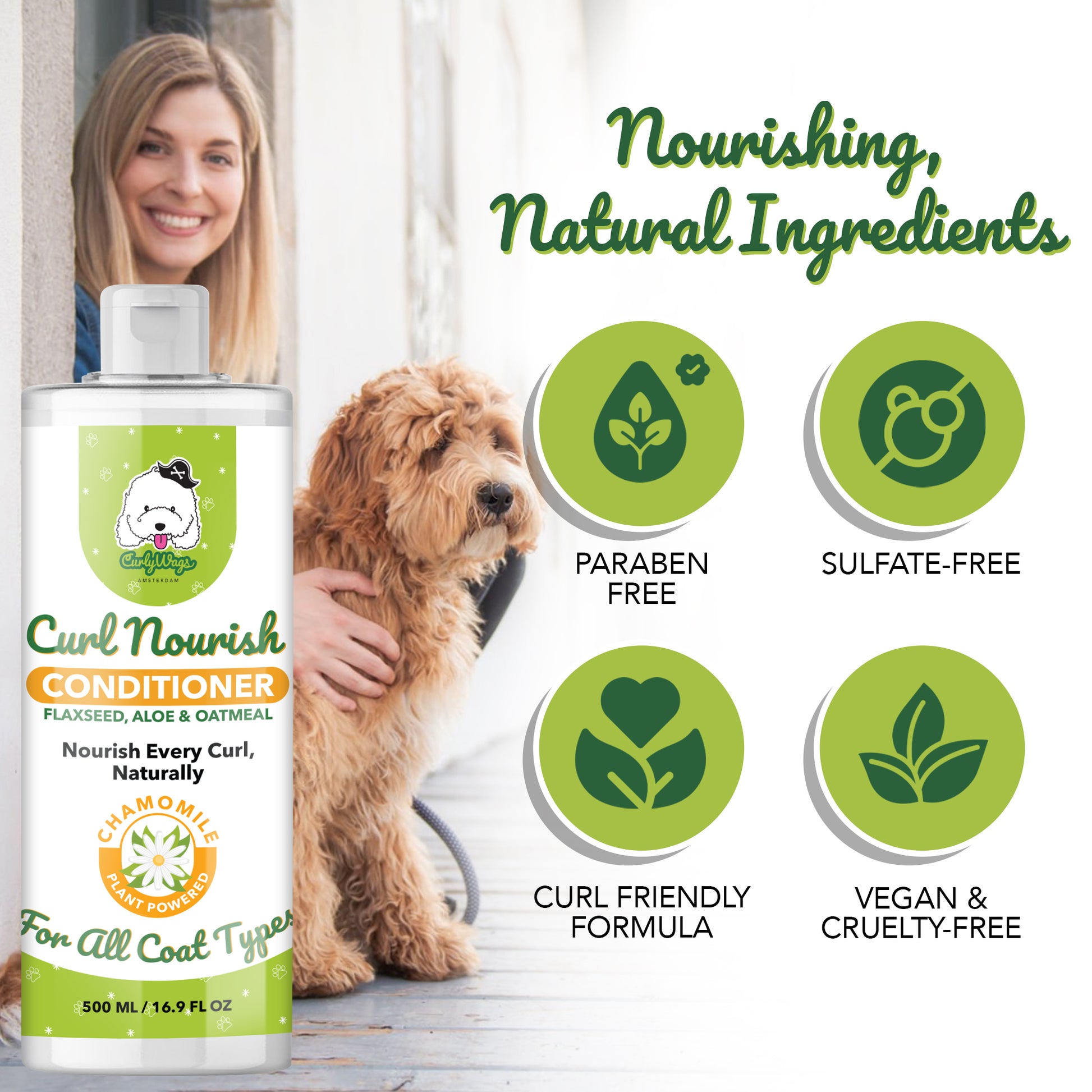 Chamomile Conditioner for Goldendoodles – Best  | CurlyWags