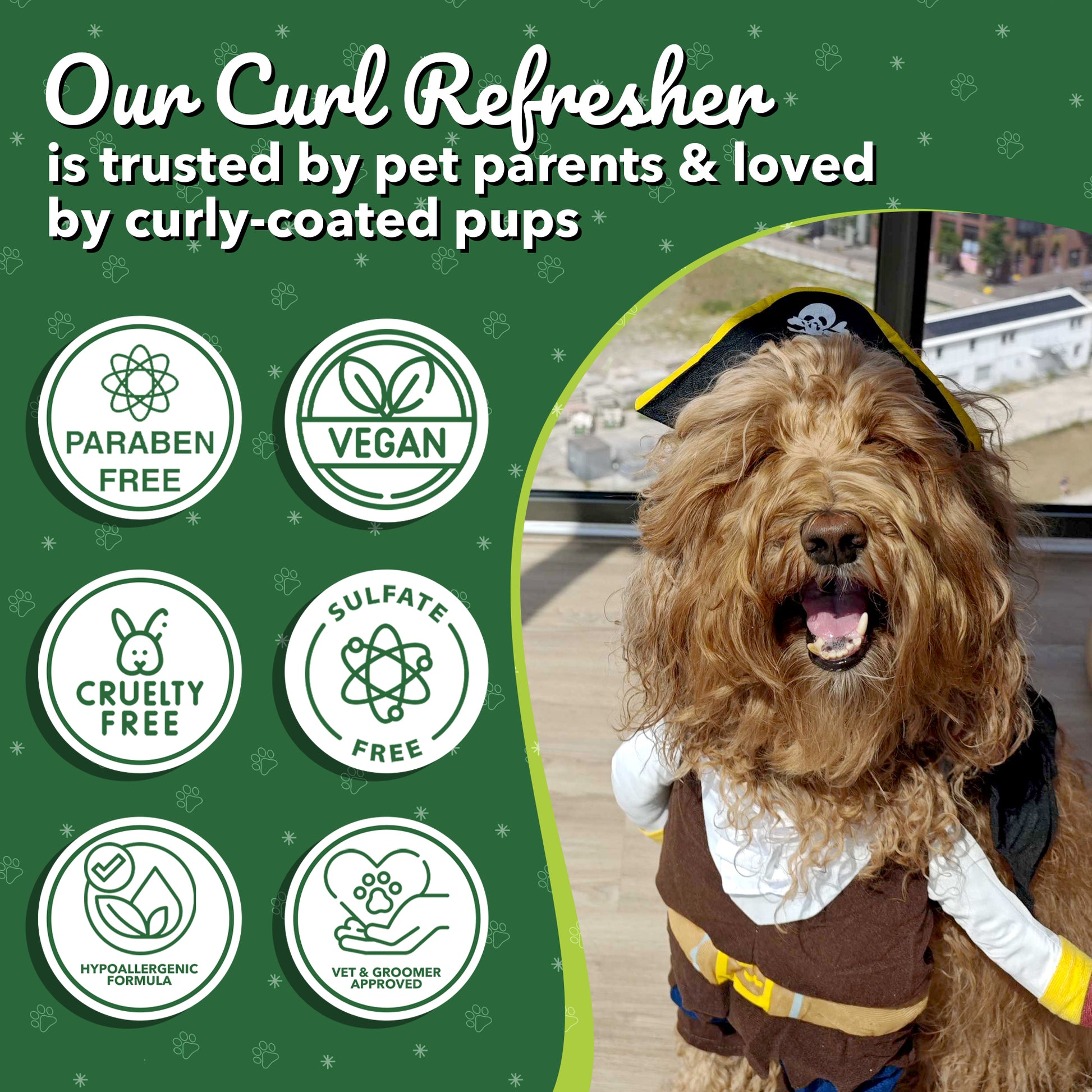 Chamomile Scent Curl Refresher/Detangling Spray for Goldendoodles – Best  | CurlyWags