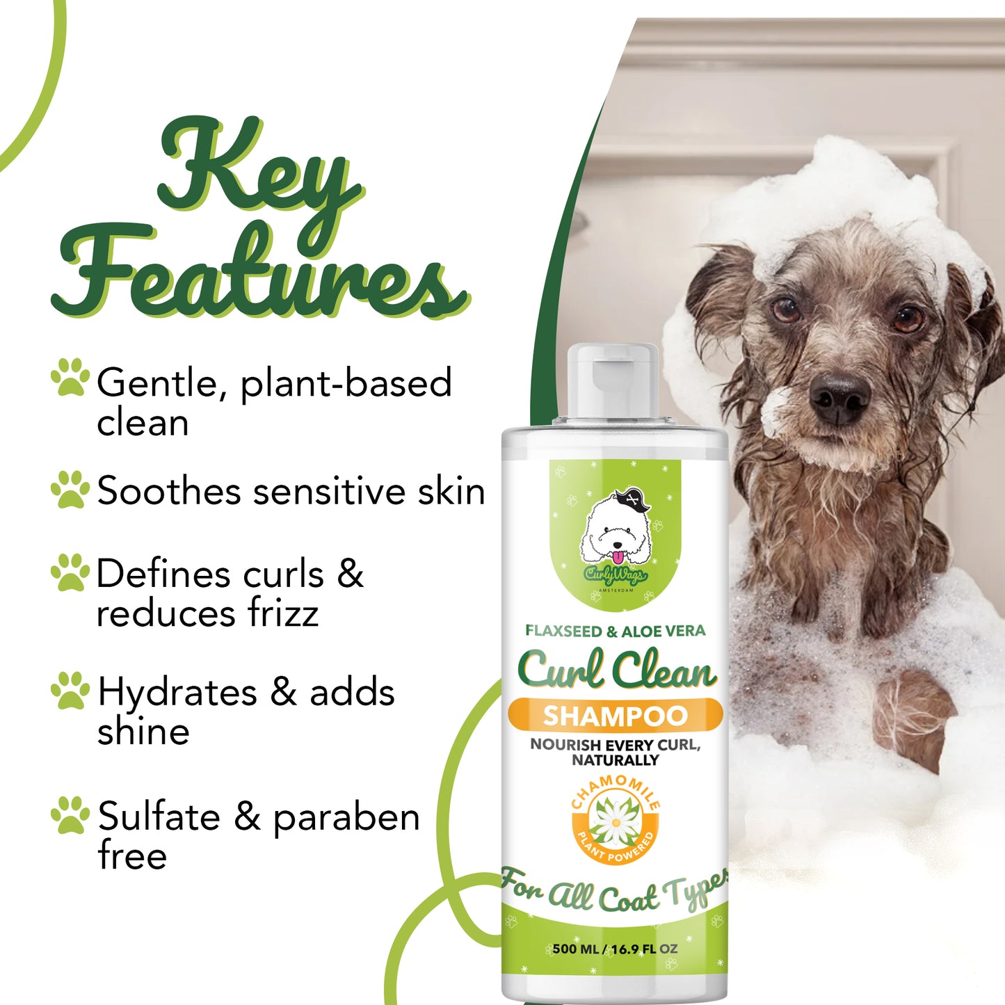 Chamomile Shampoo for Goldendoodles – Best  | CurlyWags